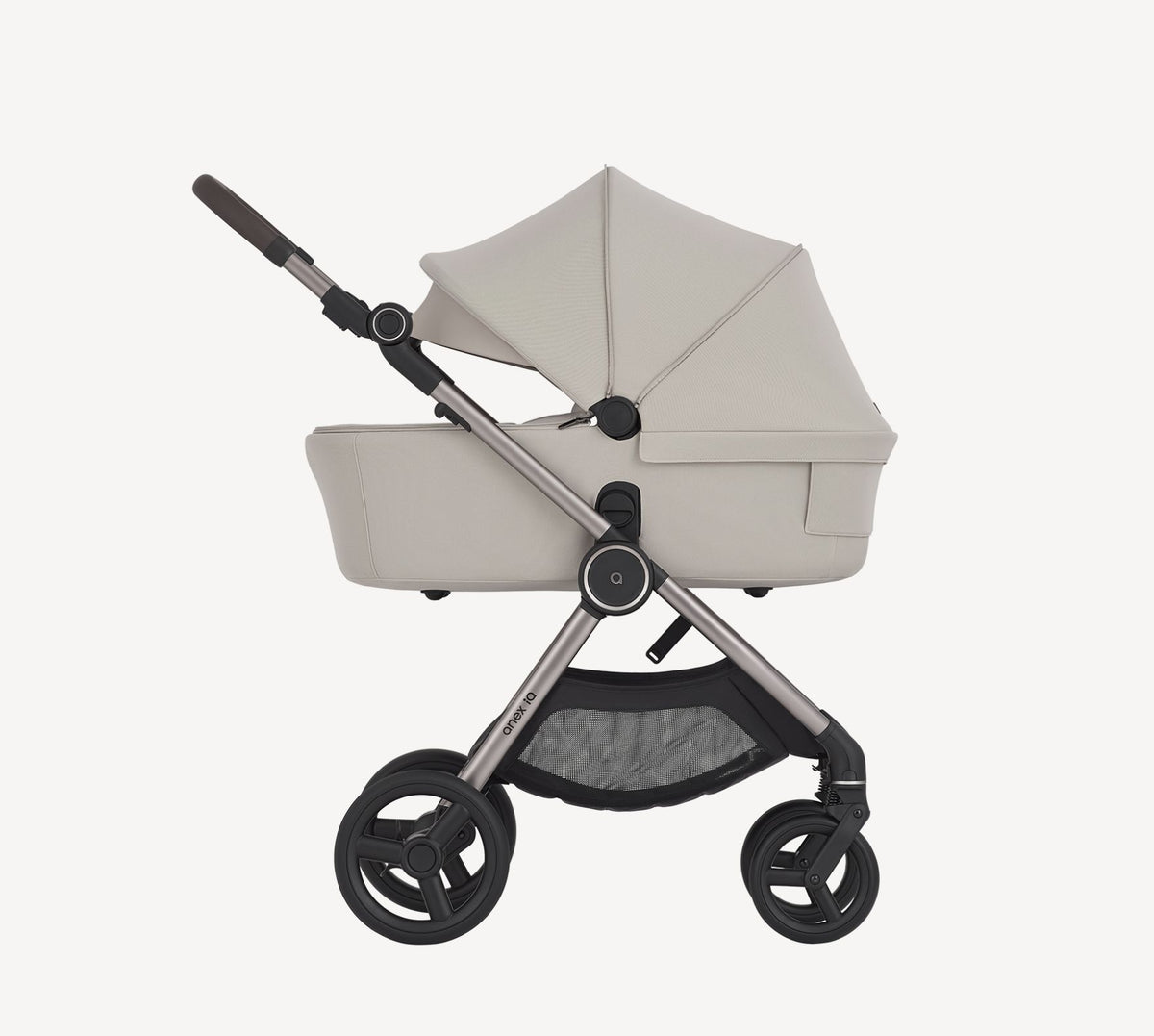 Anex IQ 3-in-1 stroller in Soya