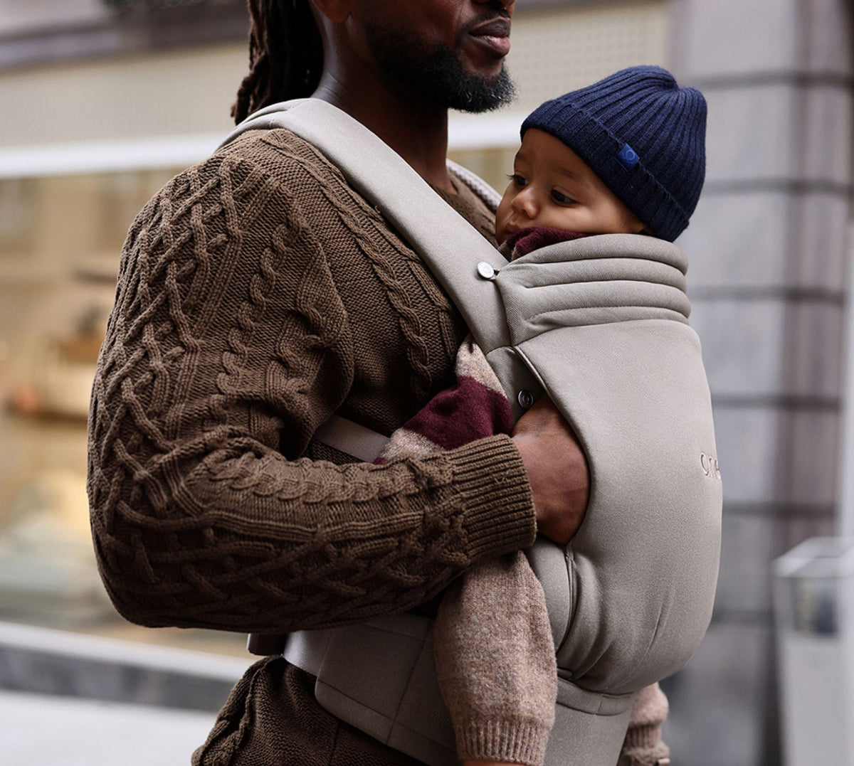Anex Whiz-hug baby carrier in Mokki