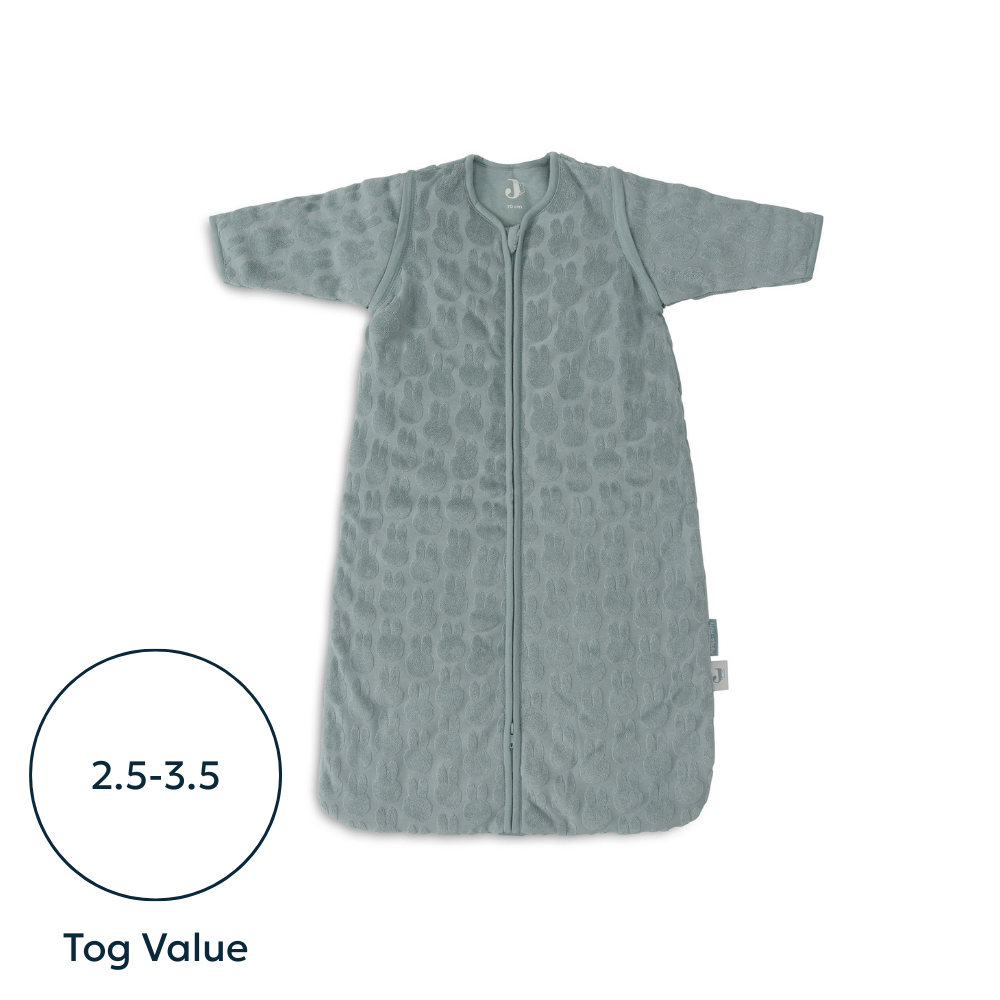 Svefnpoki - Miffy Jacquard - Sea Green - miniplay.is