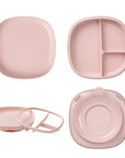 2in1 Diskur með sogskál - Blush
