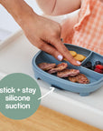 2in1 Diskur með sogskál - Blush