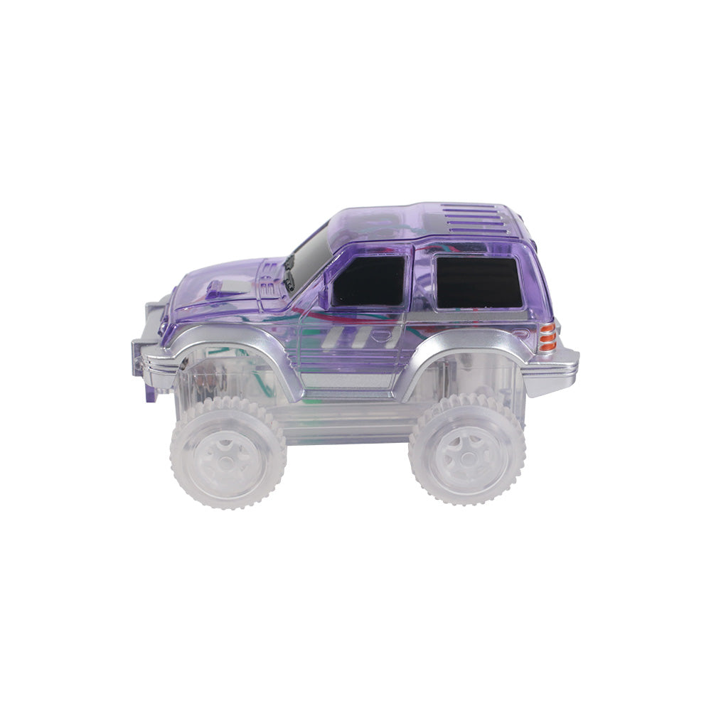 Cleverclixx Bíll fyrir bílabraut - Pastel Purple