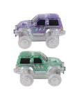 Cleverclixx Bíll fyrir bílabraut - Pastel Purple