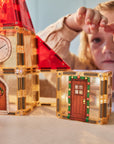 Cleverclixx Jóladagatal Christmas Village - 46 hlutar
