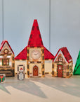 Cleverclixx Jóladagatal Christmas Village - 46 hlutar