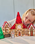 Cleverclixx Jóladagatal Christmas Village - 46 hlutar