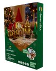 Cleverclixx Jóladagatal Christmas Village - 46 hlutar – askja