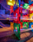 Cleverclixx Kúlubraut Dazzling Lights Intense - 100 hlutar