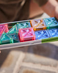 Cleverclixx Mini segulflísar Pastel - 28 hlutar