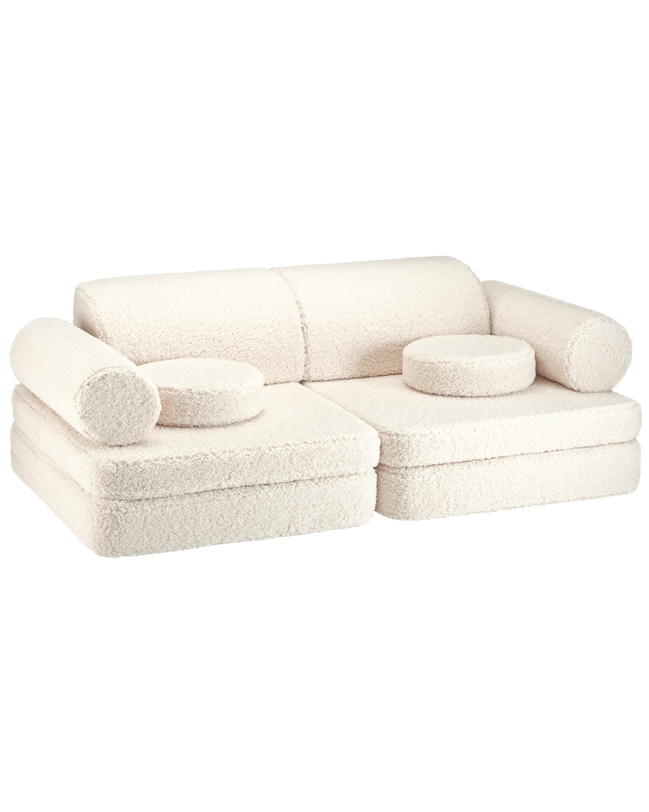 FORSALA - Settee Leiksófi - Cream White - miniplay.is