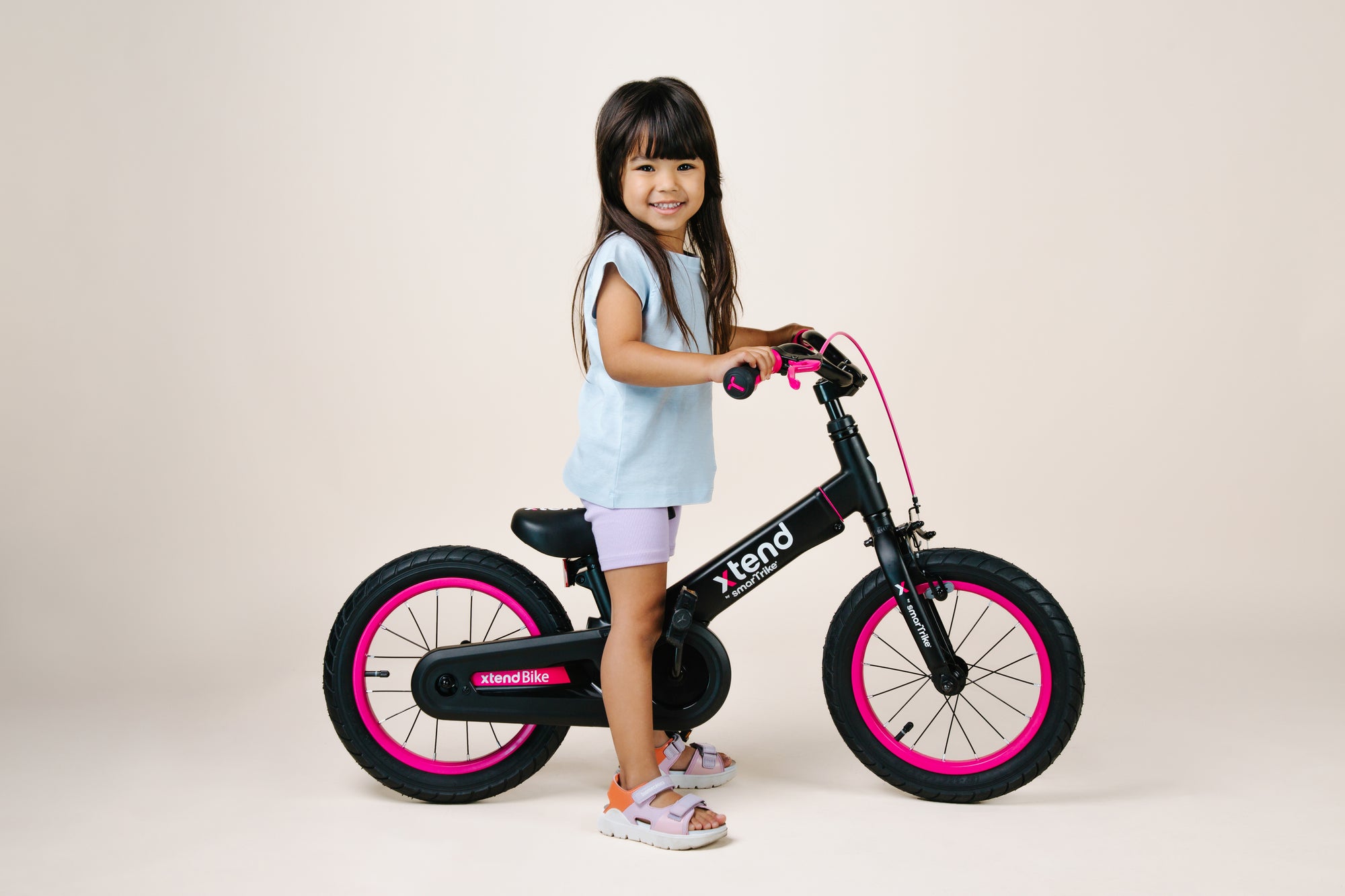 3-in-1 Xtend Balance to Pedal Bike - Bleikt