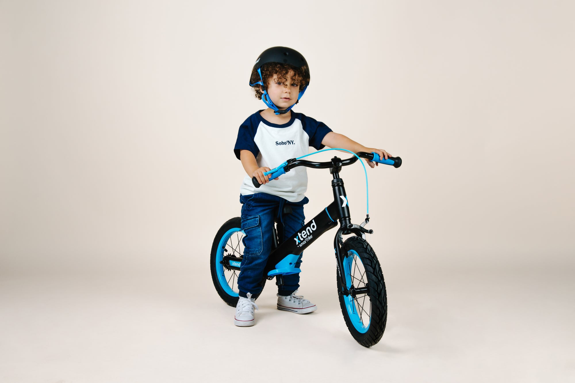 3-in-1 Xtend Balance to Pedal Bike - Blátt