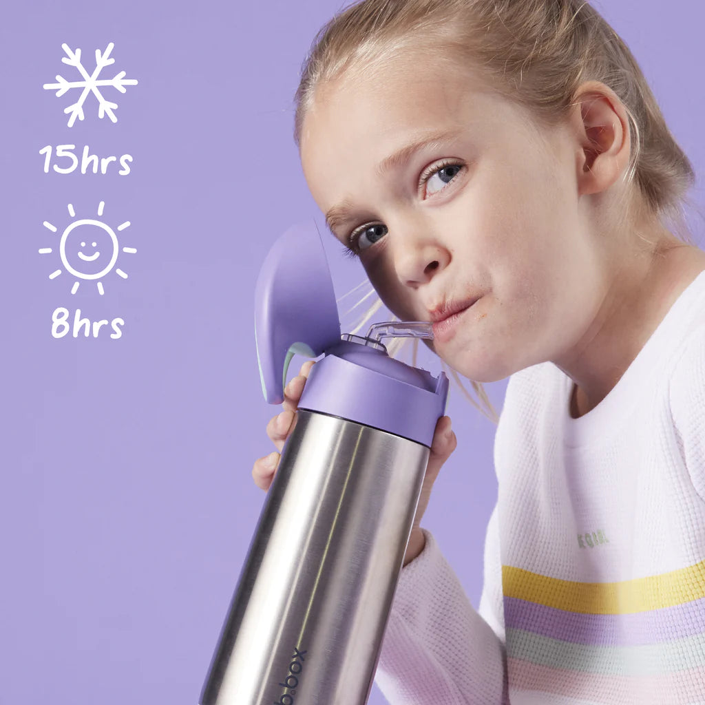 500ml Drykkjarbrúsi úr stáli - Midnight