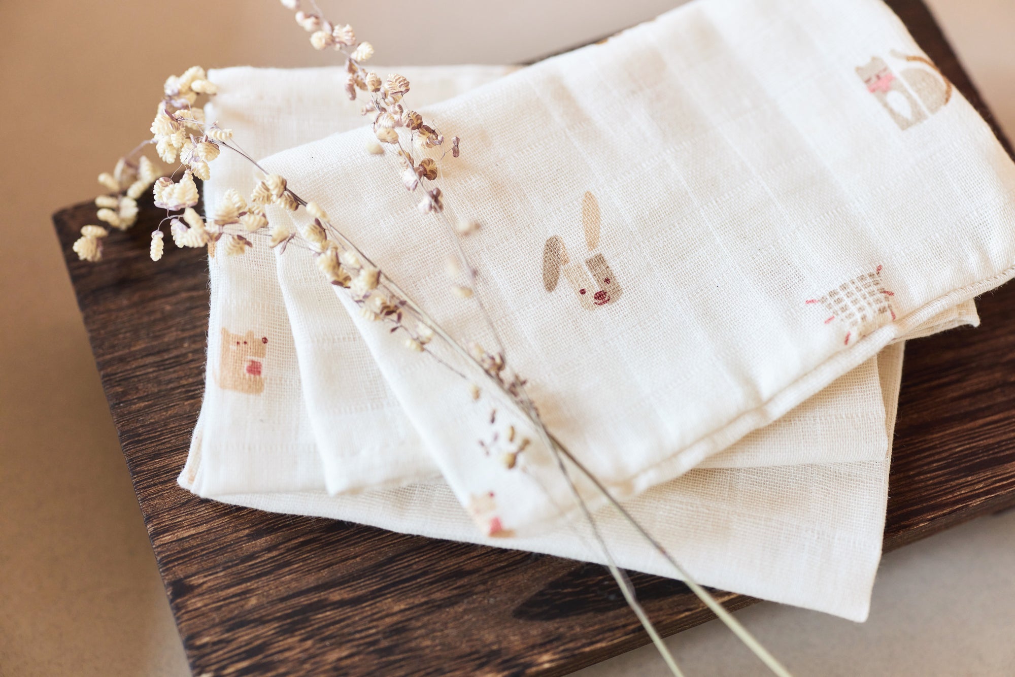 Taubleyjur 70x70 -  Animal Friends - 3 Pack - miniplay.is