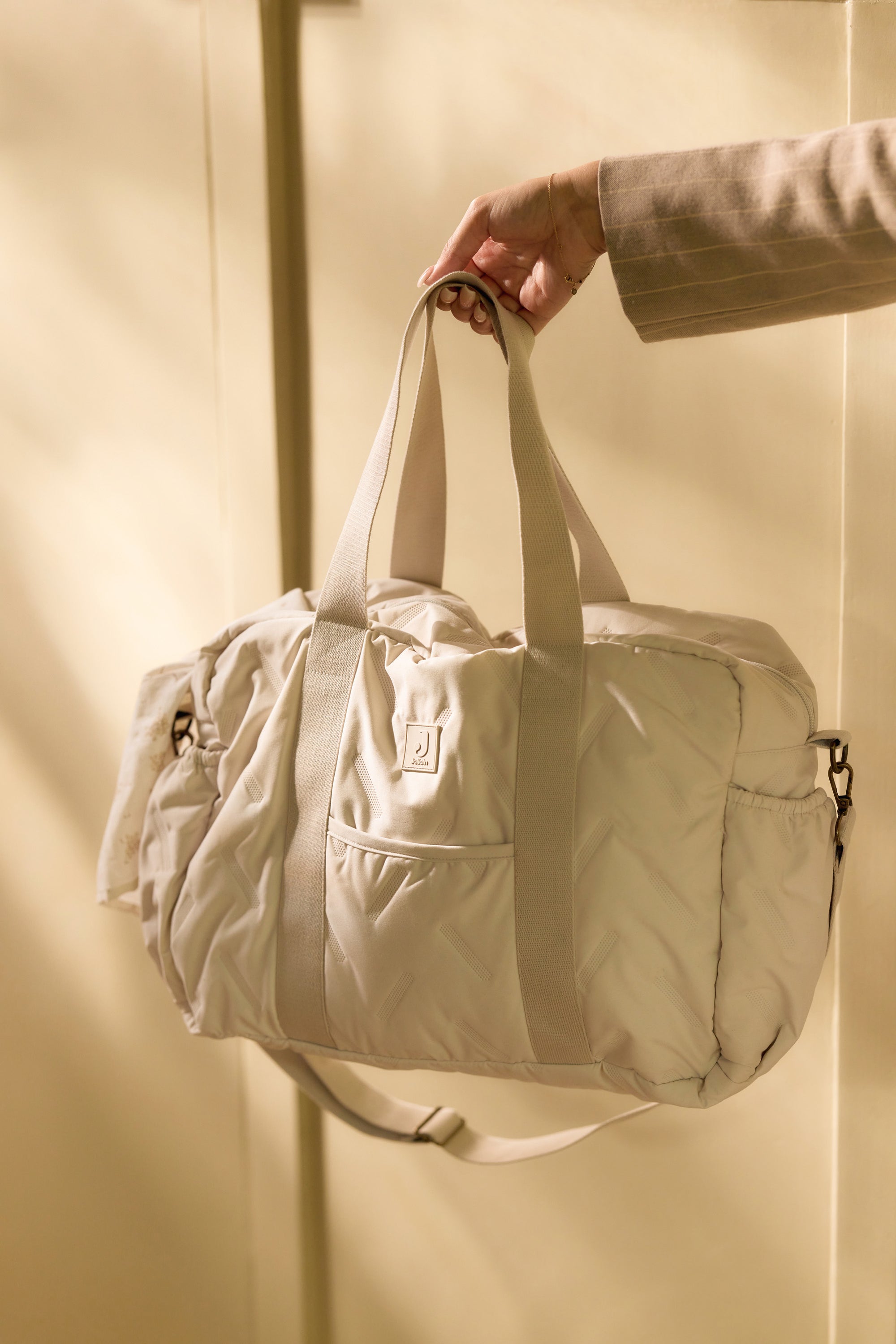 Skiptitaska Embossed Lily - Sand - miniplay.is