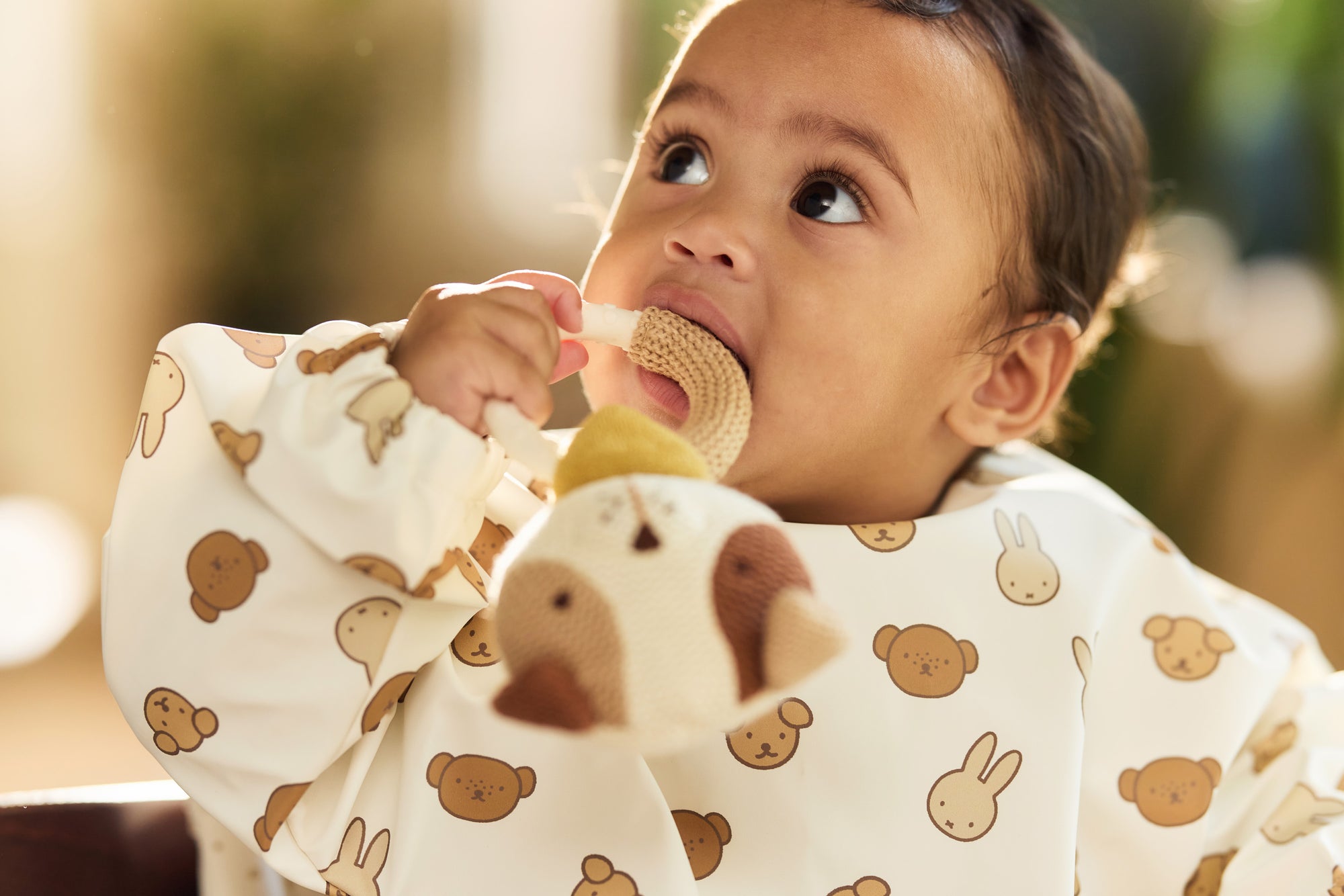 Smekkur með ermum - Miffy and Friends - miniplay.is