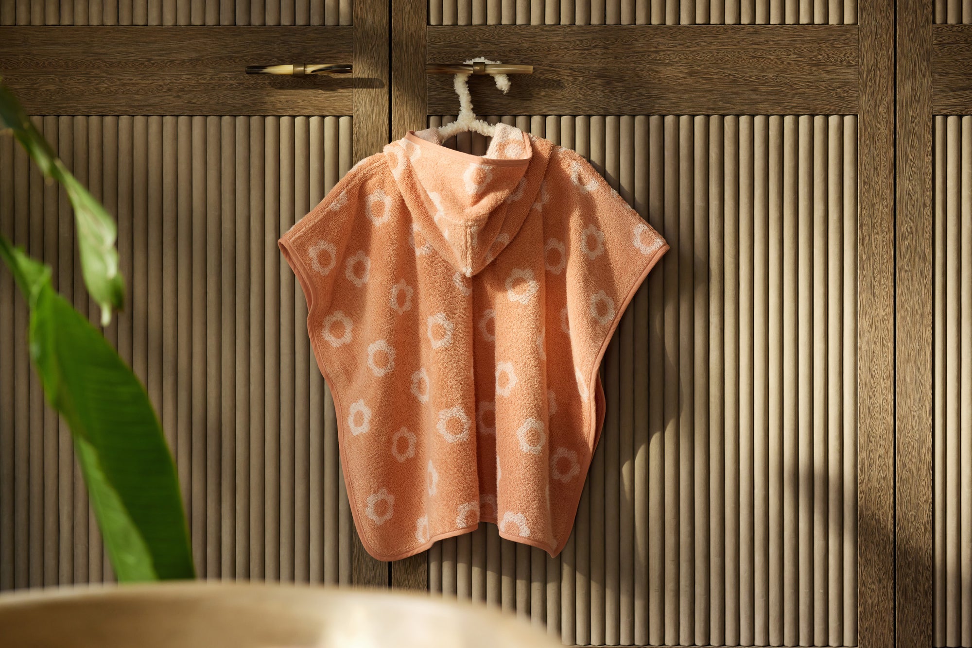 Handklæði Poncho - Jacquard Flower - miniplay.is