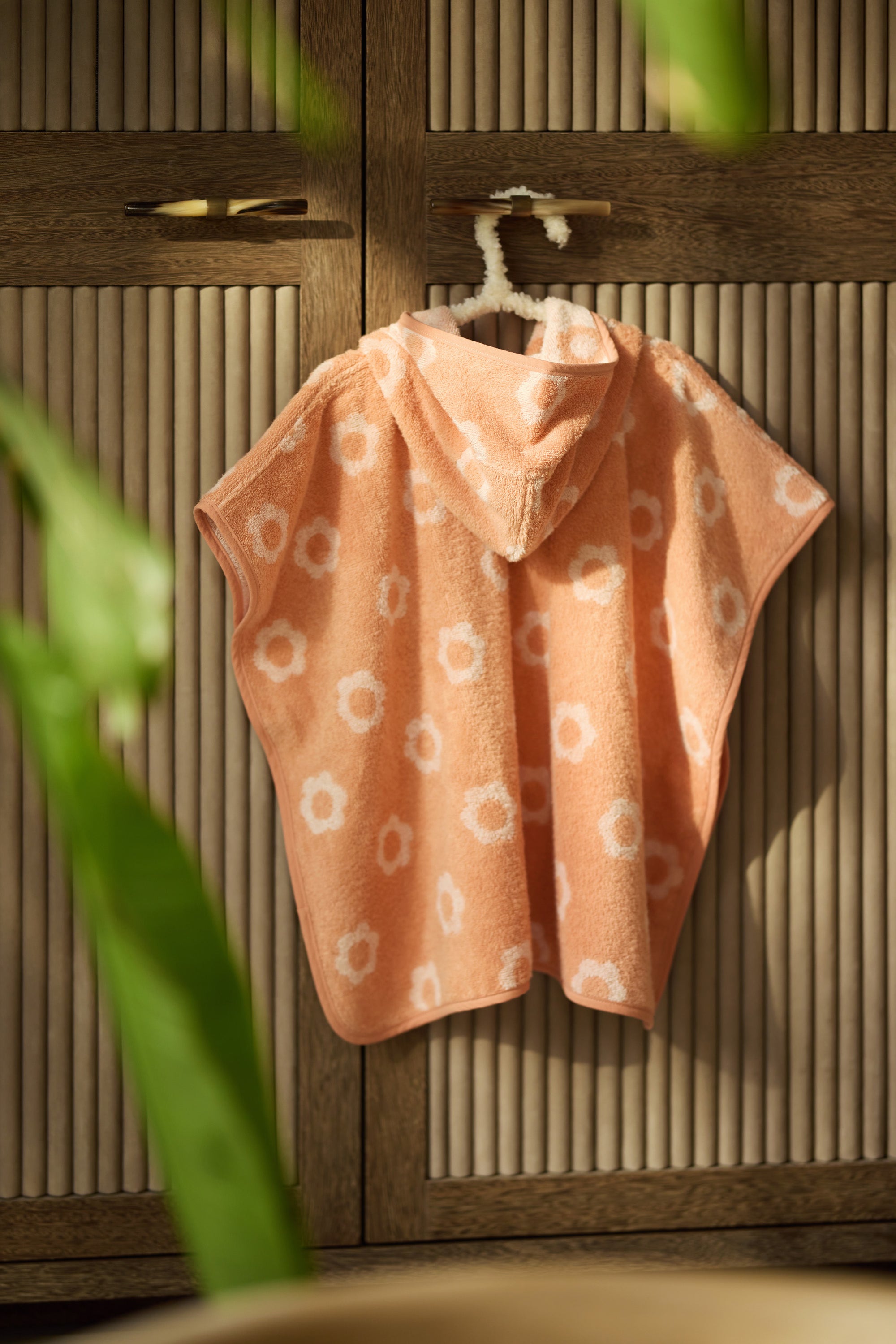 Handklæði Poncho - Jacquard Flower - miniplay.is