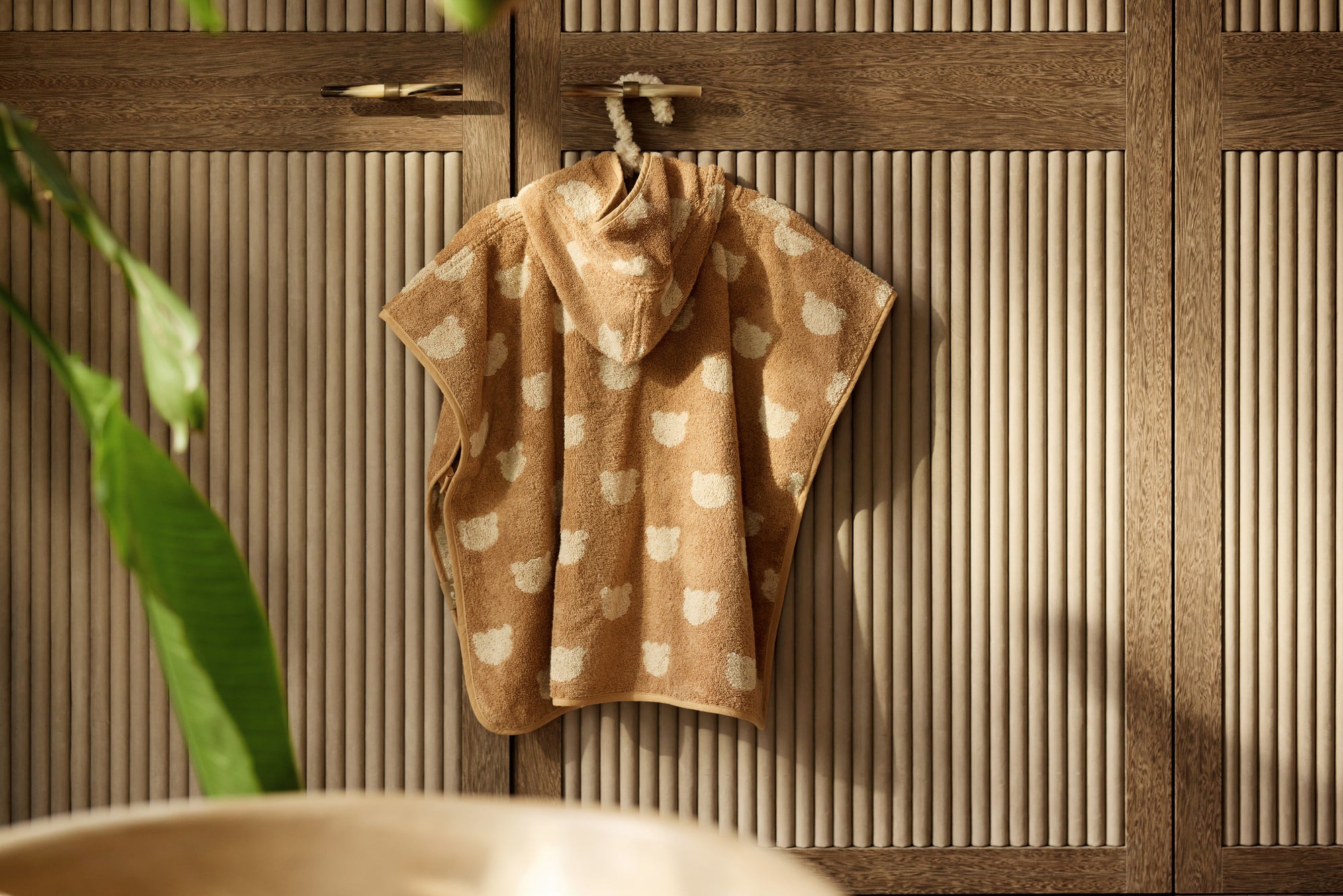 Handklæði Poncho - Jacquard Teddy Bear - miniplay.is
