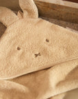 Handklæði með hettu 75x75 Miffy - Warm Sand - miniplay.is