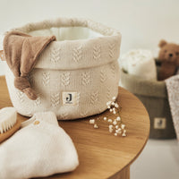 Karfa Grain knit - Oatmeal - miniplay.is
