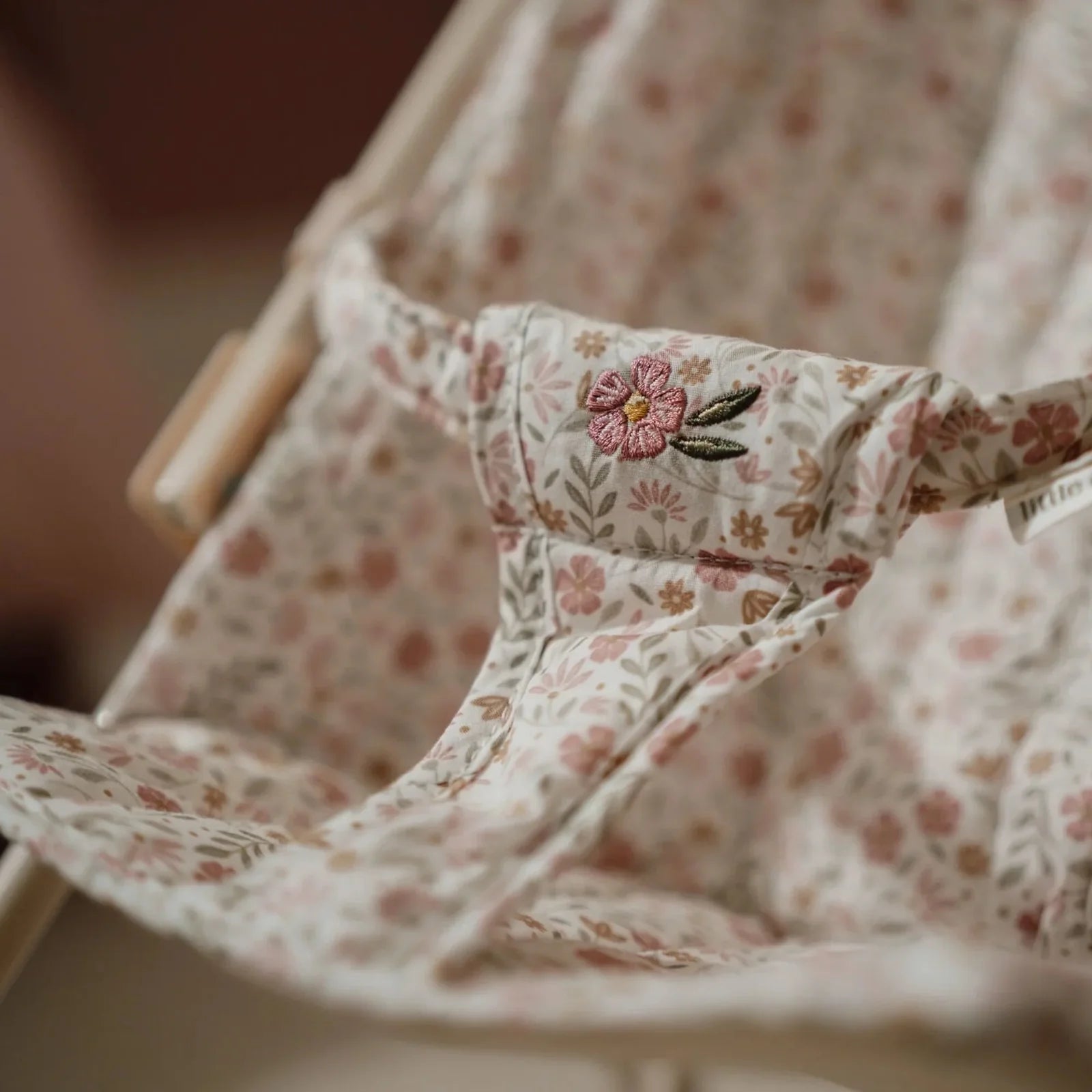 Dúkkukerra samanbrjótanleg - Soft flowers - miniplay.is