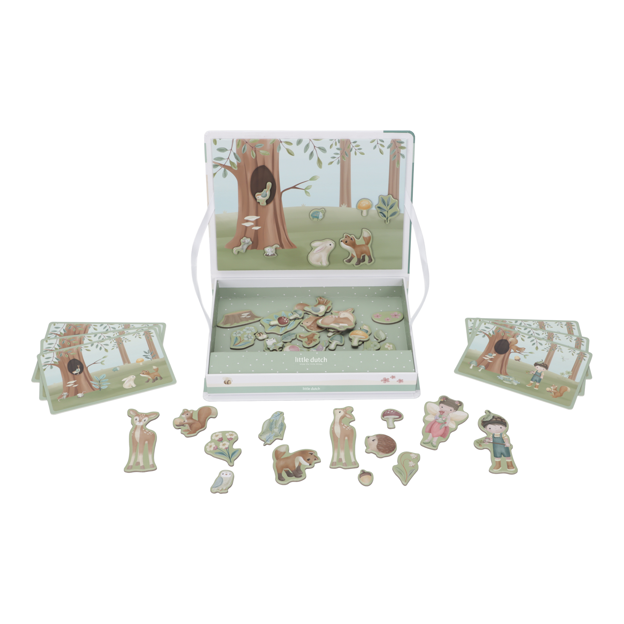 Forest friends - Segul dúkkulísur - miniplay.is