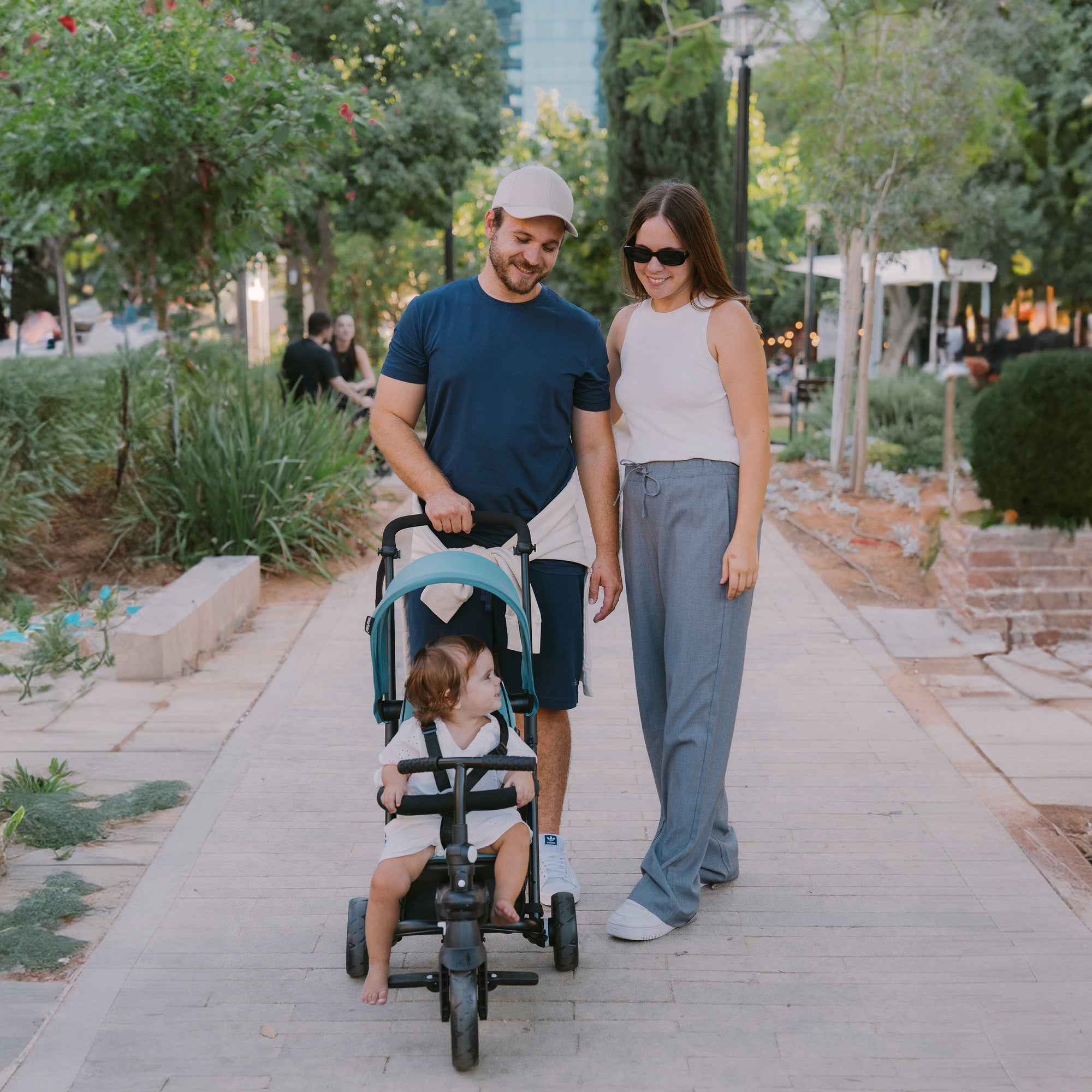 STR 3 Þríhjól - Turquoise - miniplay.is