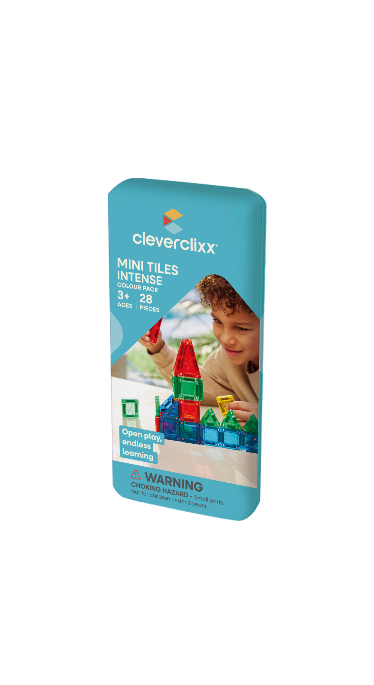 Cleverclixx Mini segulflísar Intense - 28 hlutar – askja