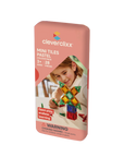 Cleverclixx Mini segulflísar Pastel - 28 hlutar – askja