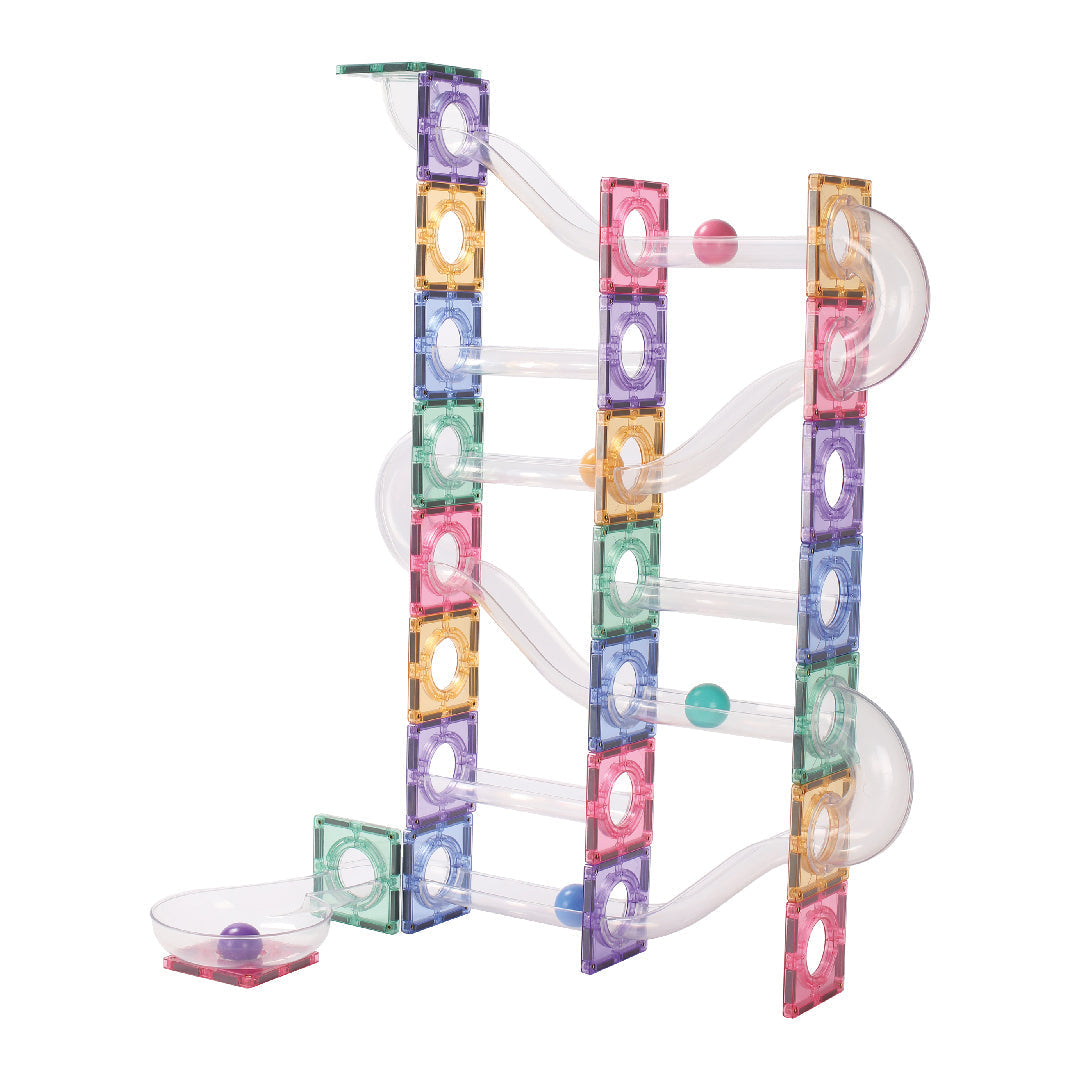 Cleverclixx Kúlubraut Clever Pack Pastel - 110 hlutar