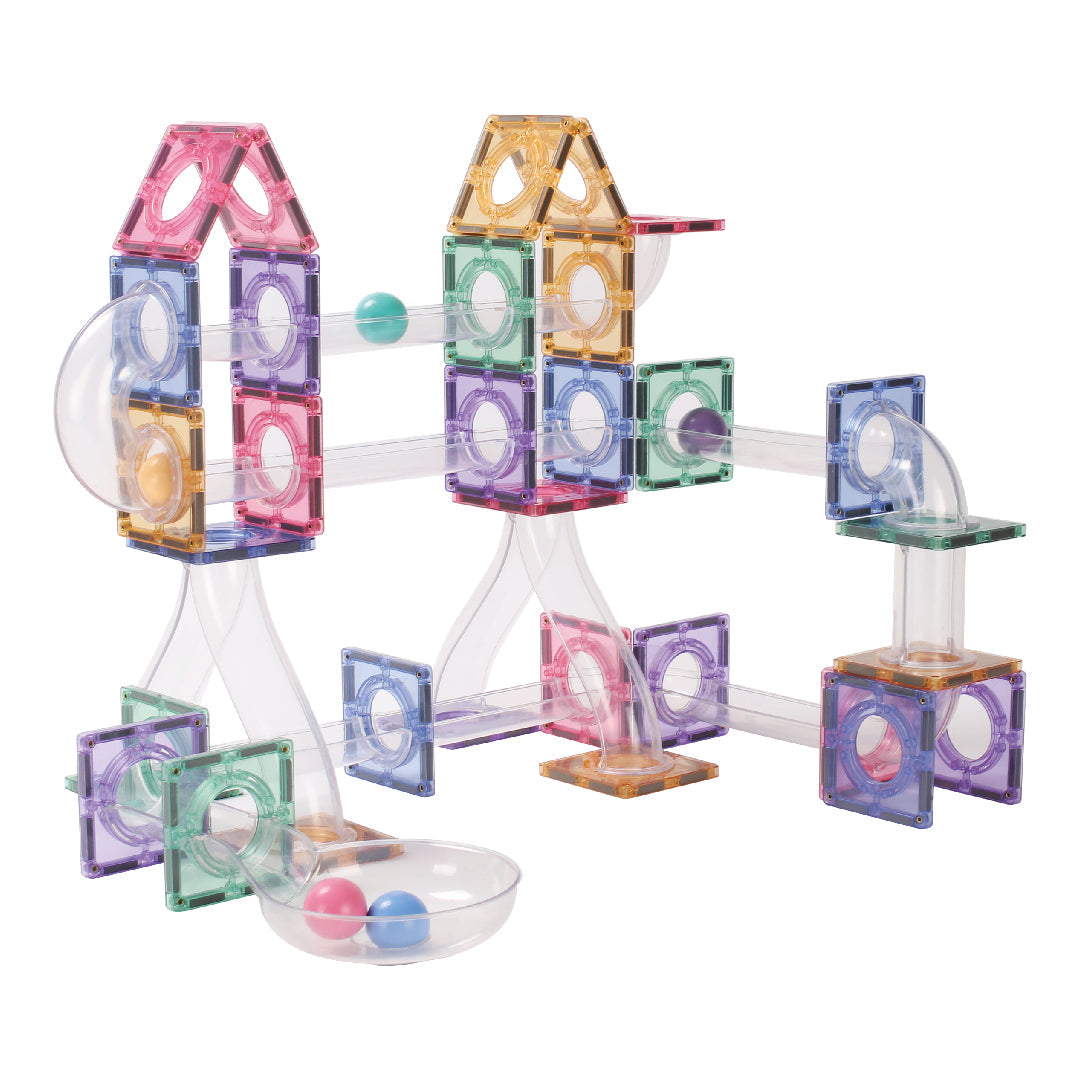 Cleverclixx Kúlubraut Clever Pack Pastel - 110 hlutar