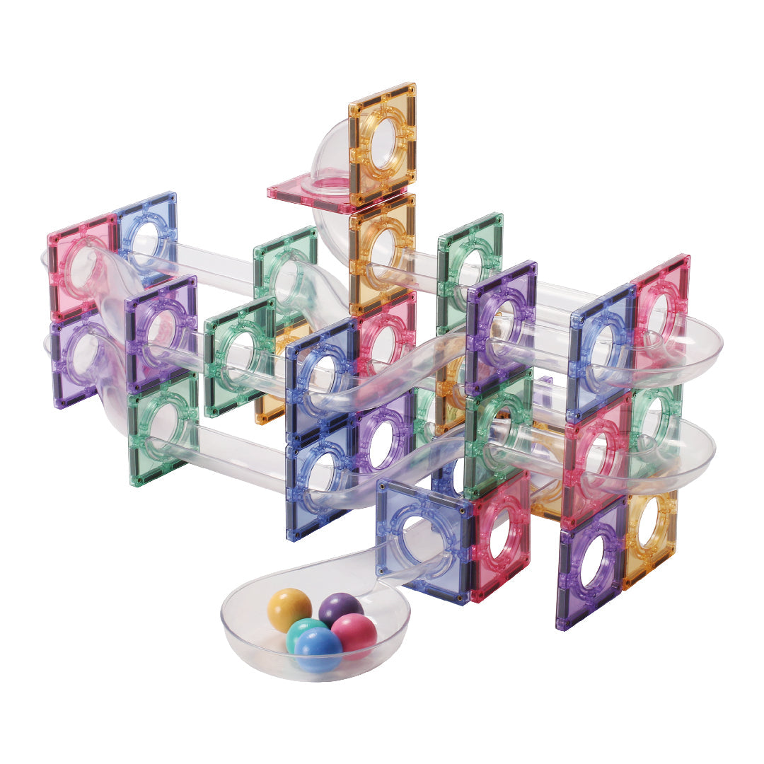 Cleverclixx Kúlubraut Clever Pack Pastel - 110 hlutar