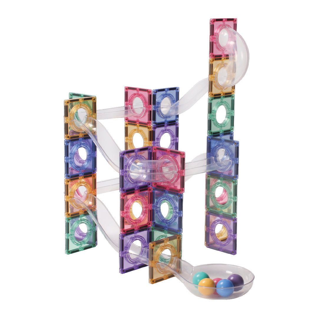 Cleverclixx Kúlubraut Clever Pack Pastel - 110 hlutar