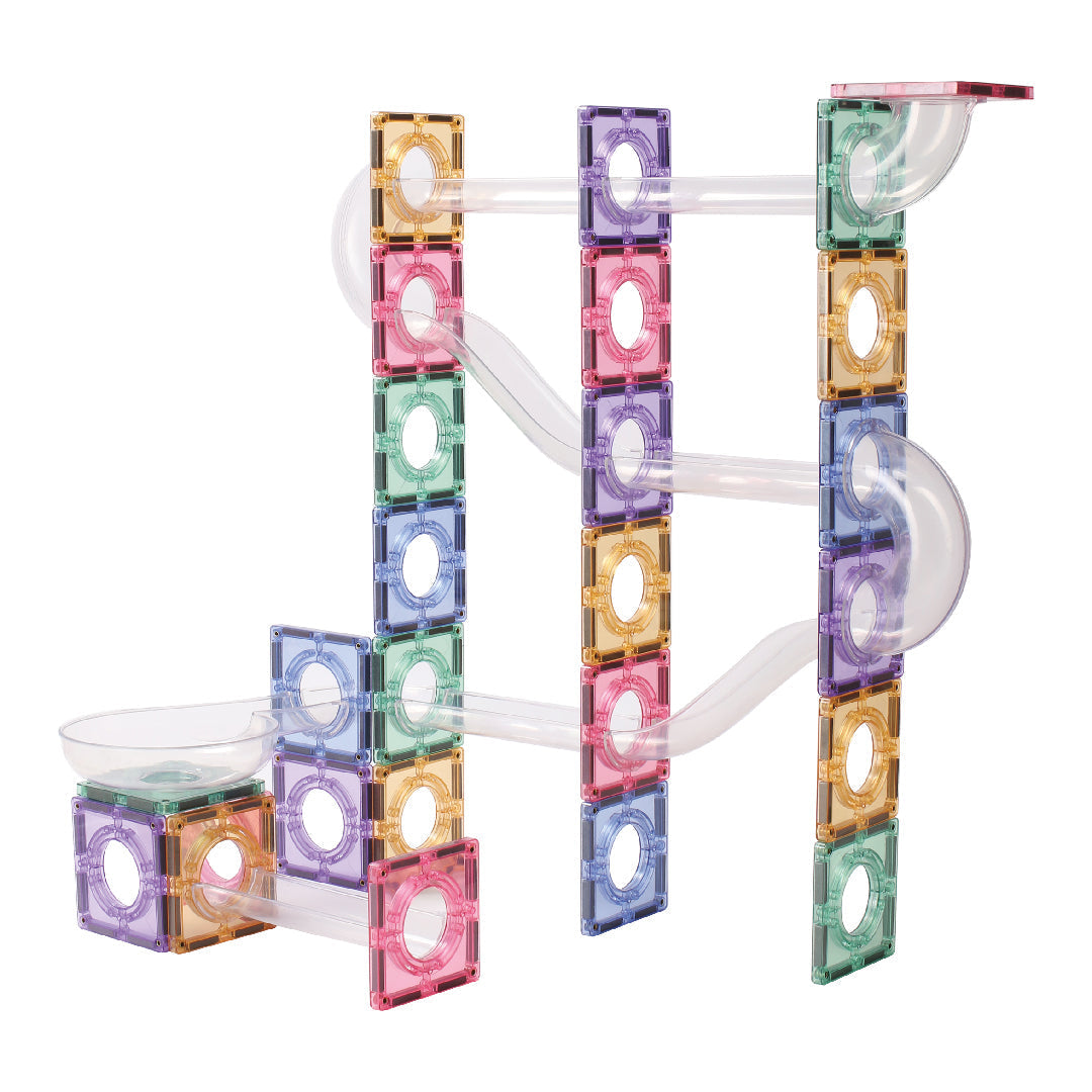 Cleverclixx Kúlubraut Clever Pack Pastel - 110 hlutar