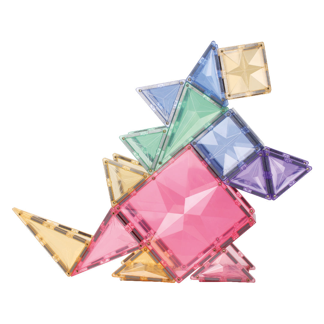 Cleverclixx Segulkubbar Petite Pastel - 36 hlutar