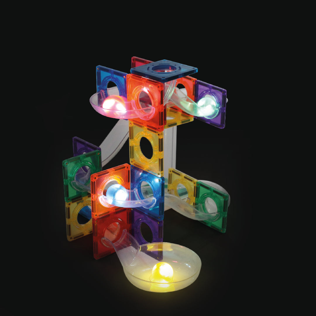 Cleverclixx Kúlubraut Dazzling Lights Intense - 100 hlutar