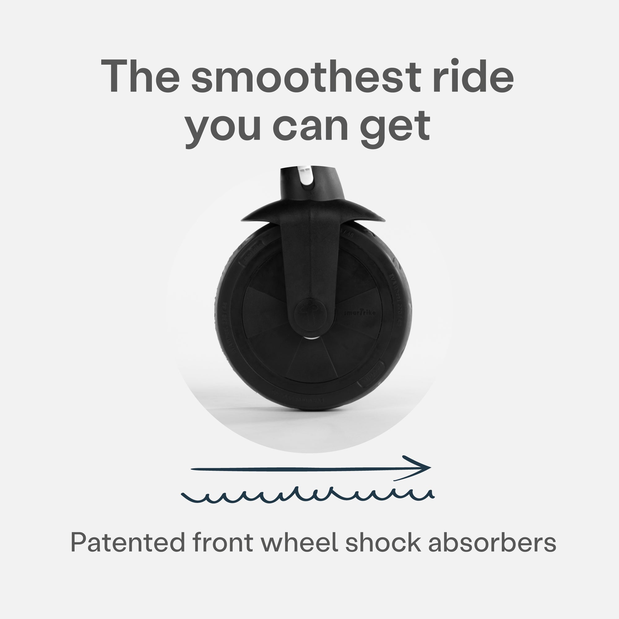 STR 3 Þríhjól - Turquoise - miniplay.is