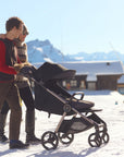 Anex IQ 3-in-1 stroller in Starless