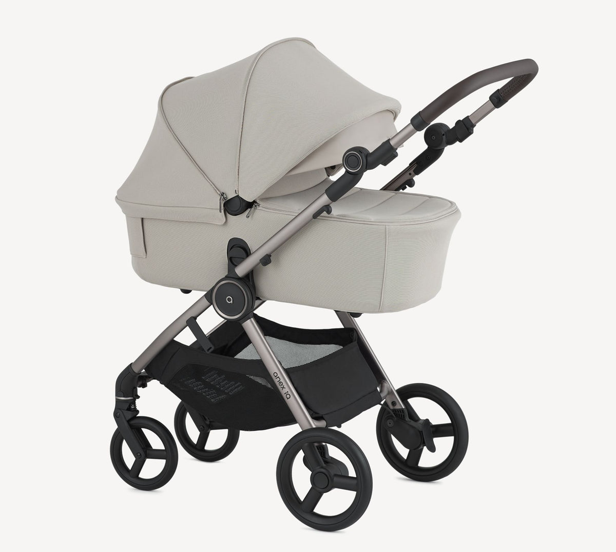 Anex IQ 3-in-1 stroller in Soya
