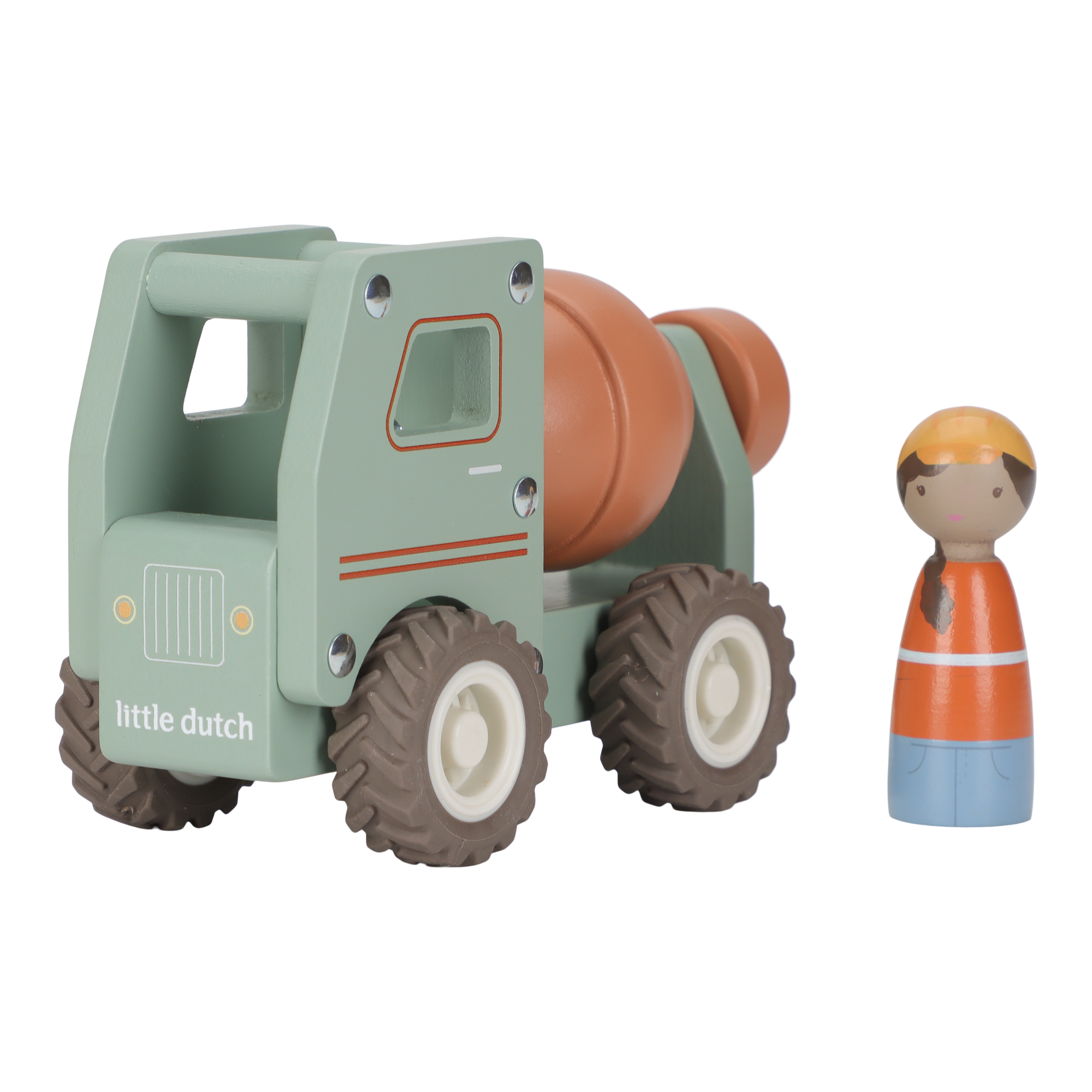 Lítill steypubíll + karl - miniplay.is