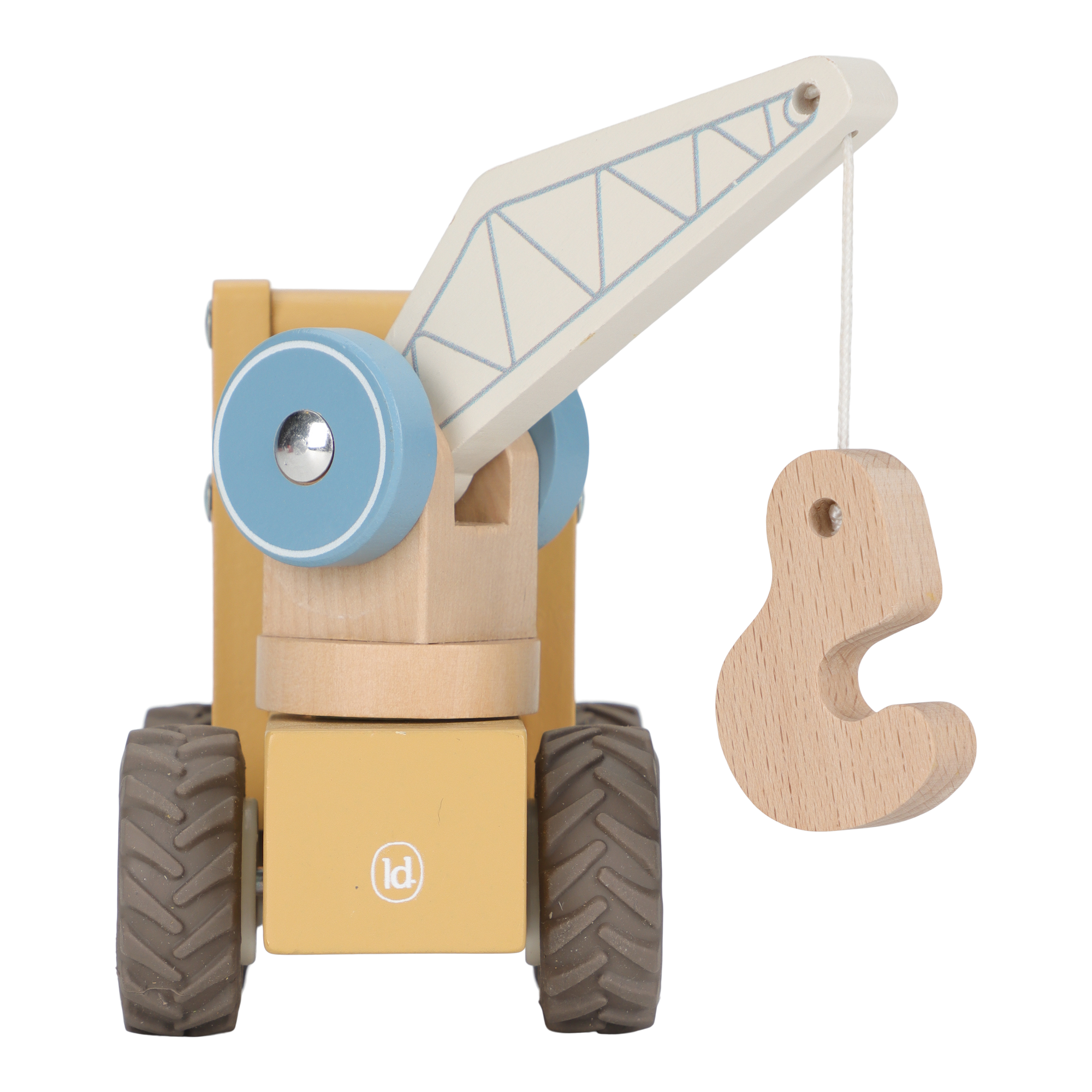 Lítill kranabíll + karl - miniplay.is