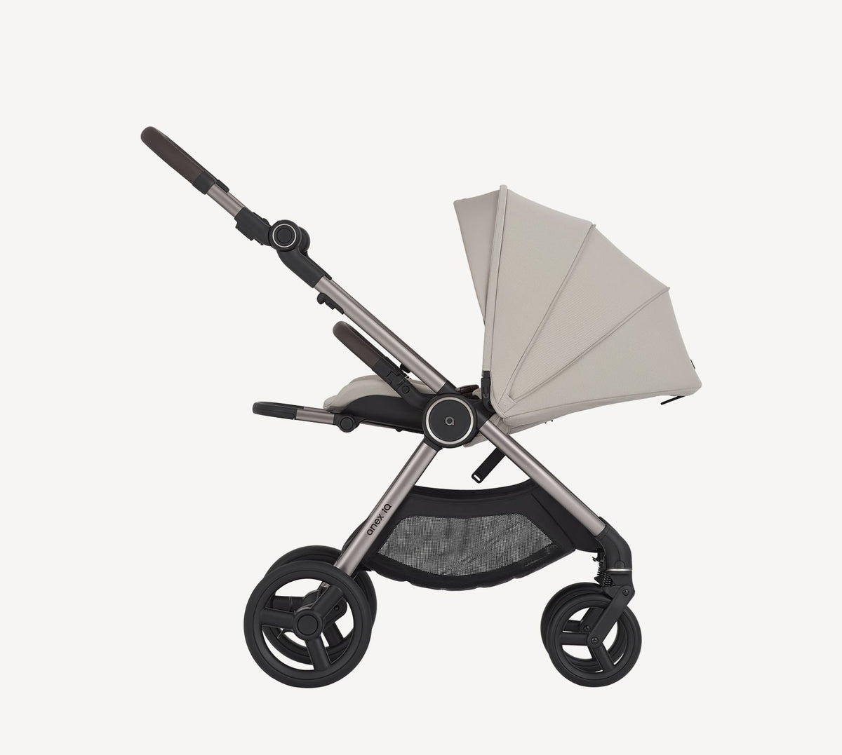 Anex IQ 3-in-1 stroller in Soya