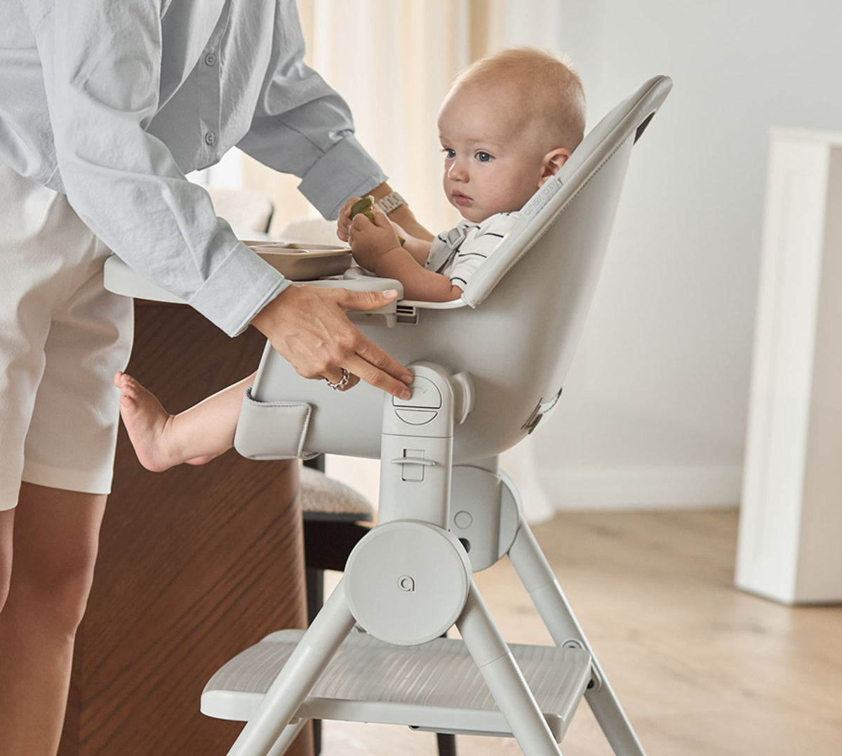 Anex Ozy 3-in-1 high chair in Shade