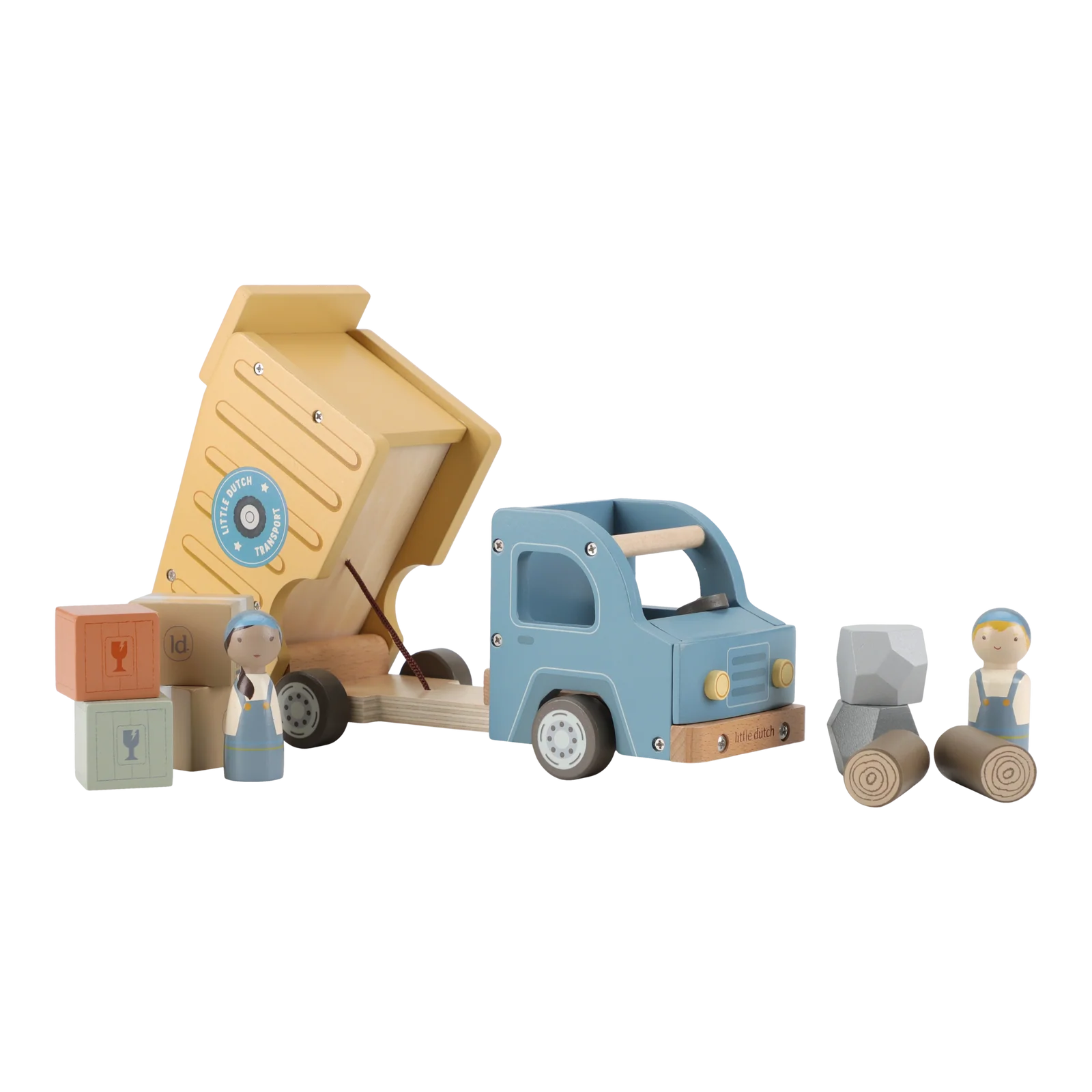 Vörubíll - viðar - miniplay.is