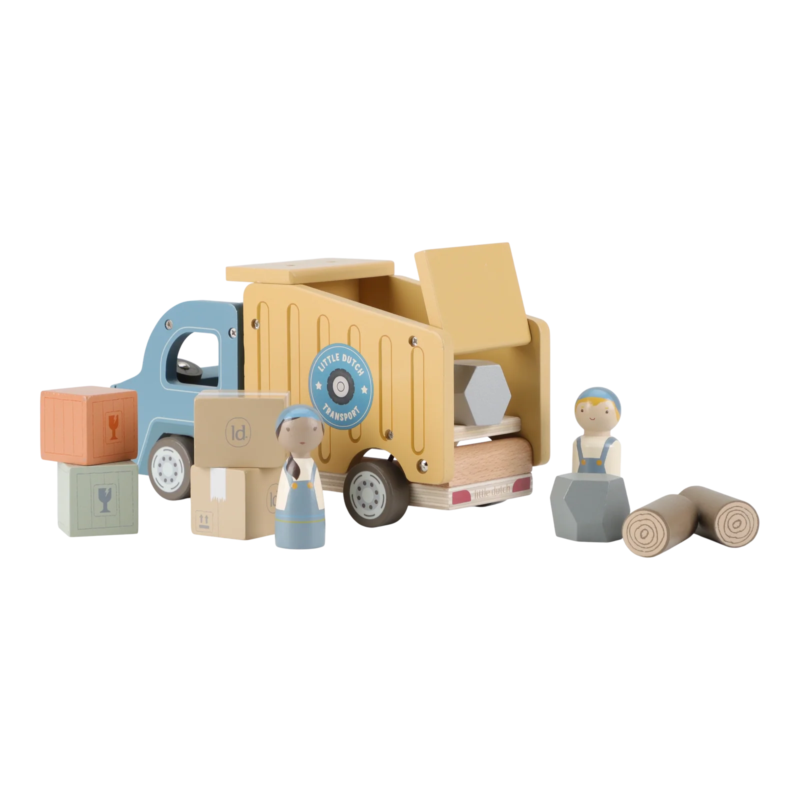 Vörubíll - viðar - miniplay.is