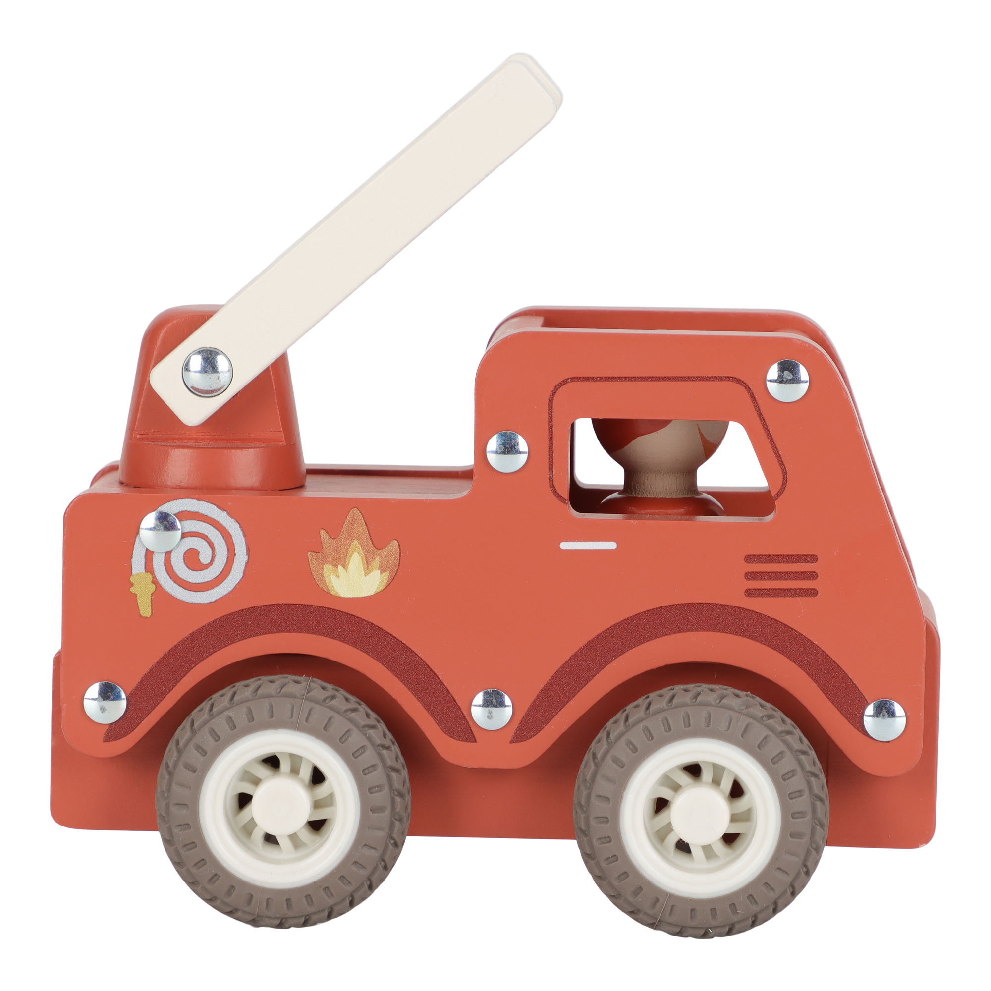 Lítill slökkvibíll + karl - miniplay.is