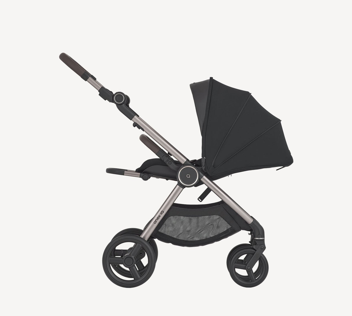 Anex IQ 3-in-1 stroller in Starless