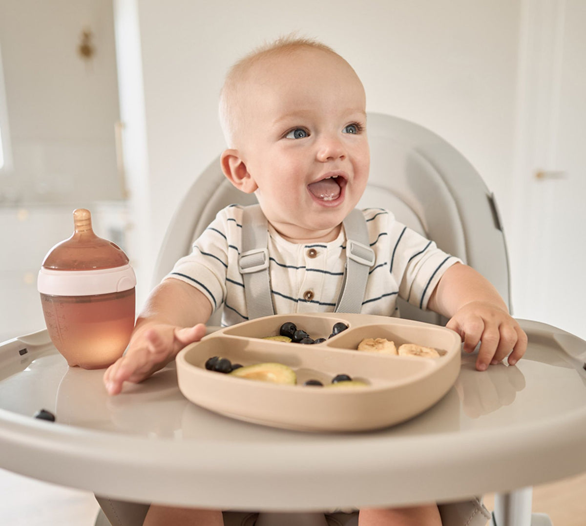 Anex Ozy 3-in-1 high chair in Shade