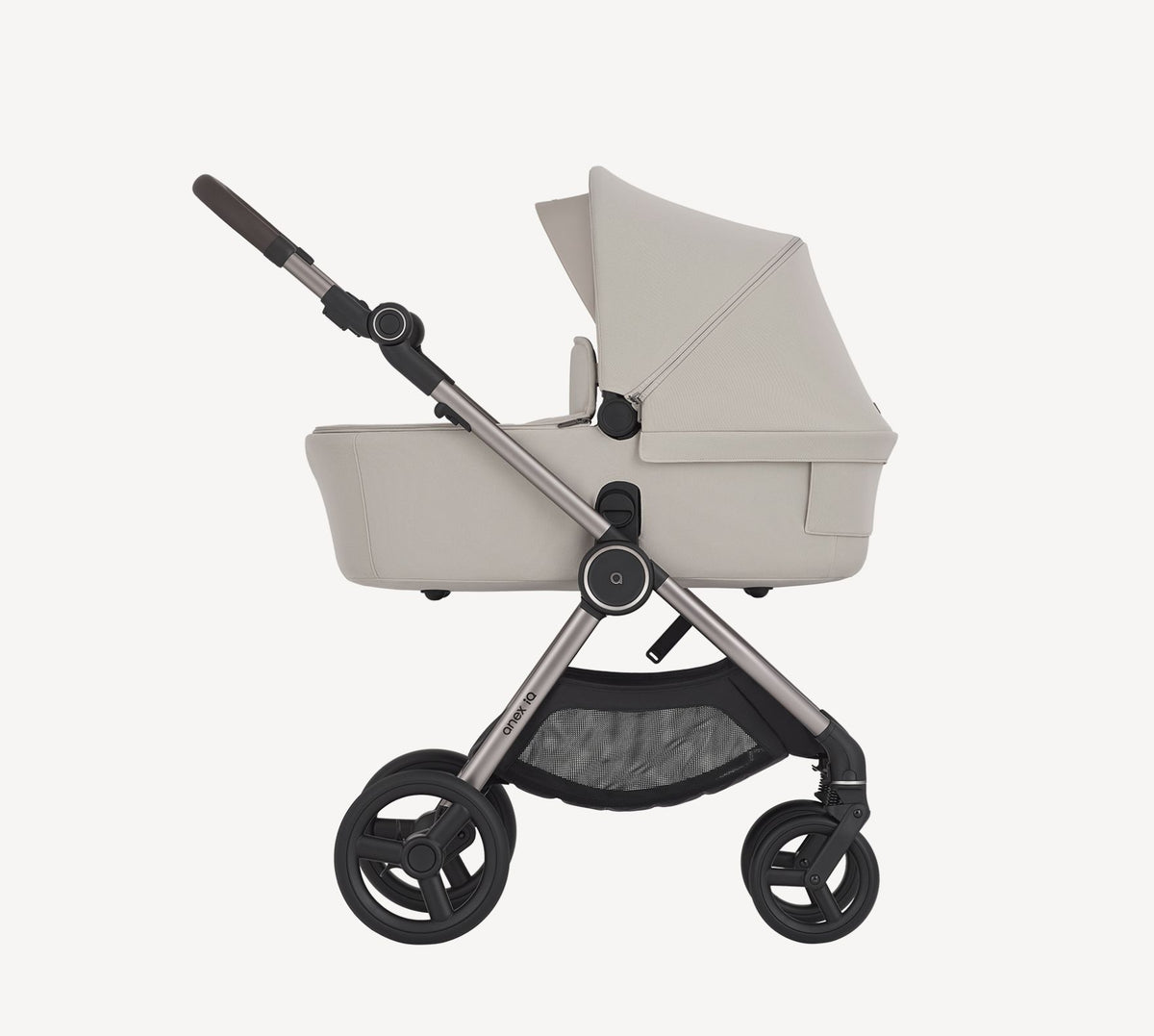 Anex IQ 3-in-1 stroller in Soya